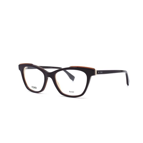 FENDI FF0256 PURPLE AUTHENTIC EYEGLASSES FRAME - Picture 1 of 10